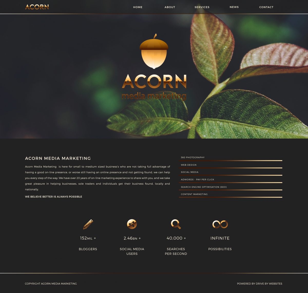 Acorn Web design