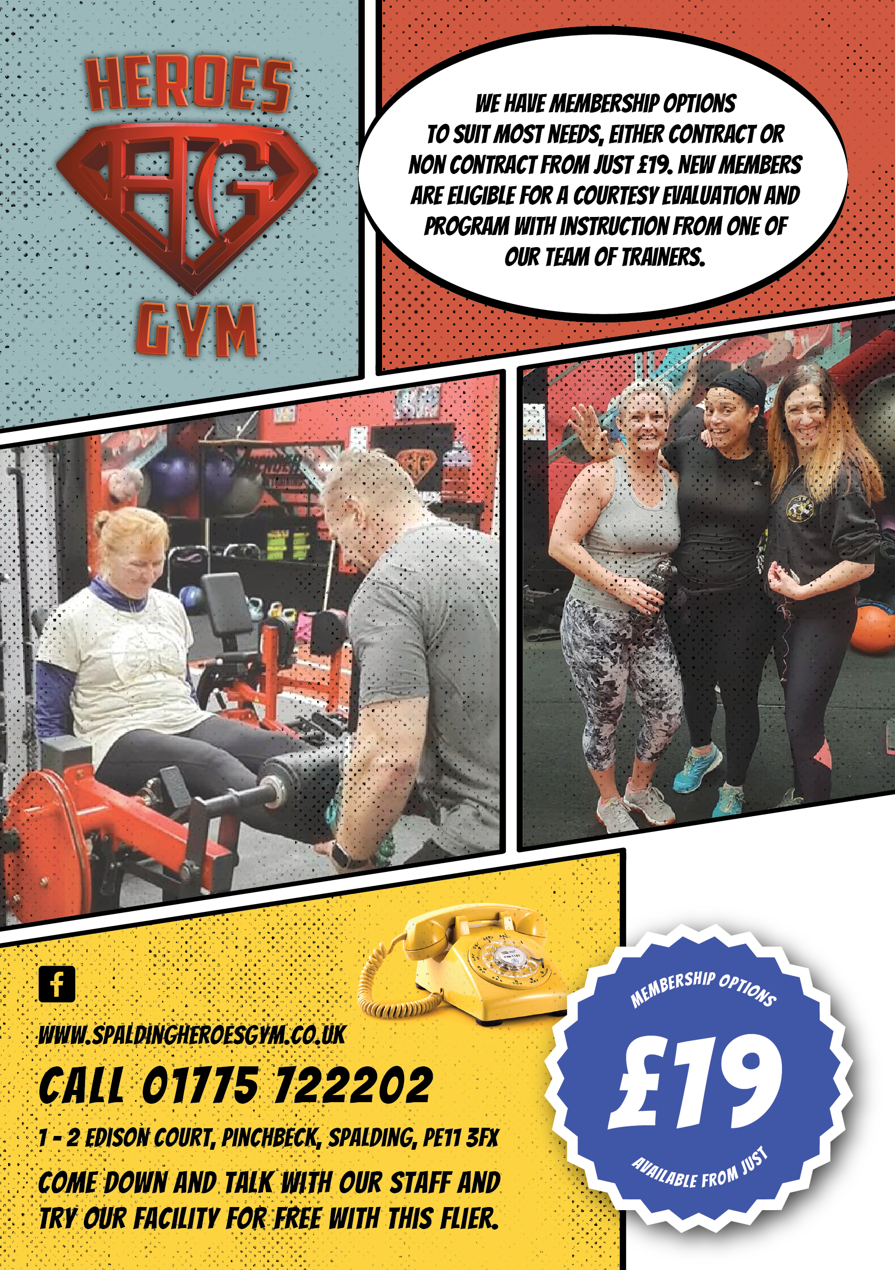 heroes gym leaflet side 2