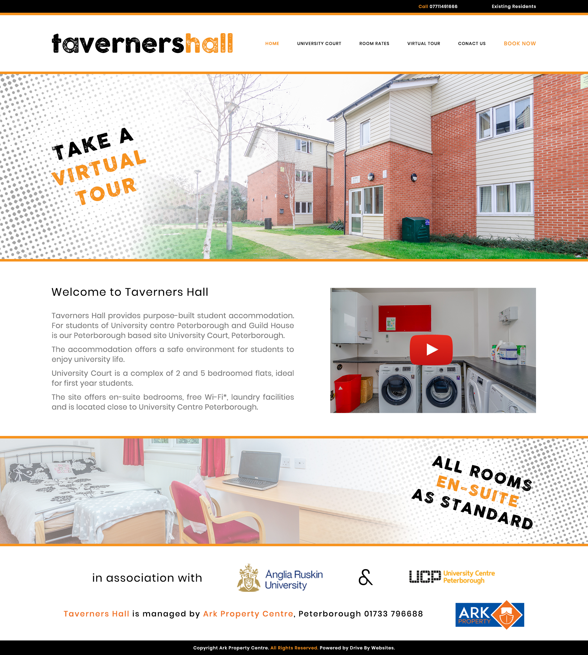 taverners hall web design