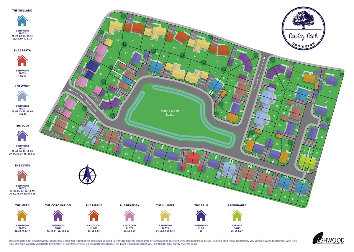 donington site plan handout