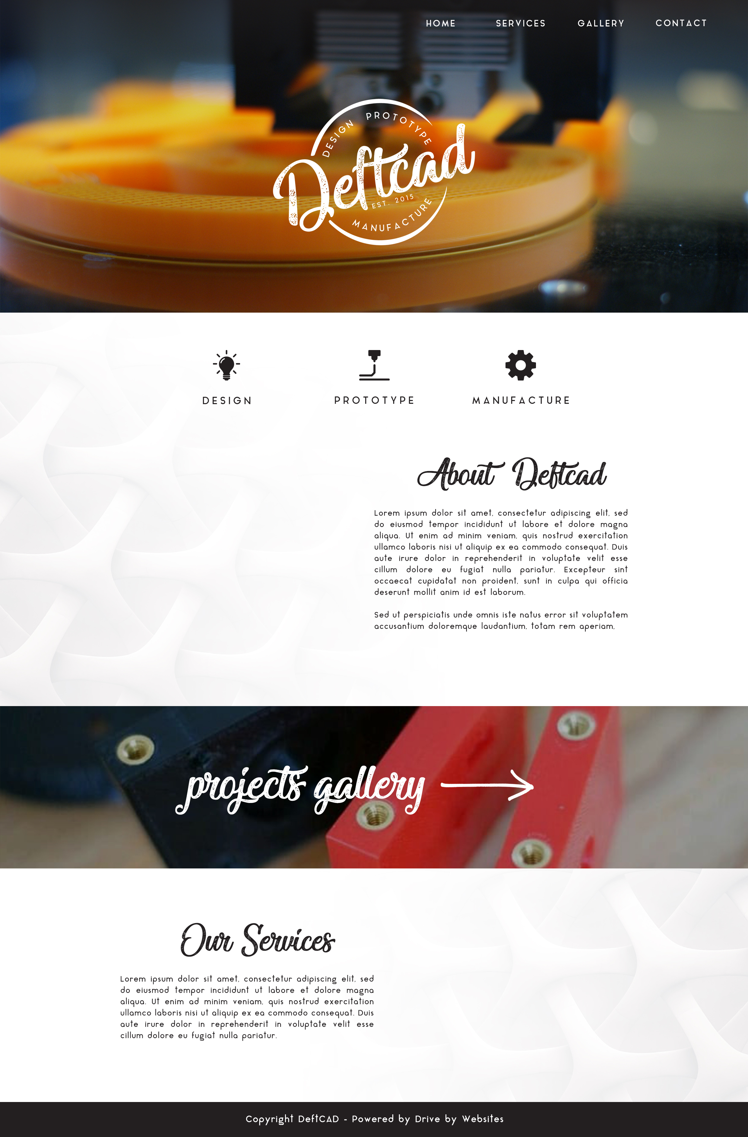 DeftCAD web design 2 DeftCAD web design 2