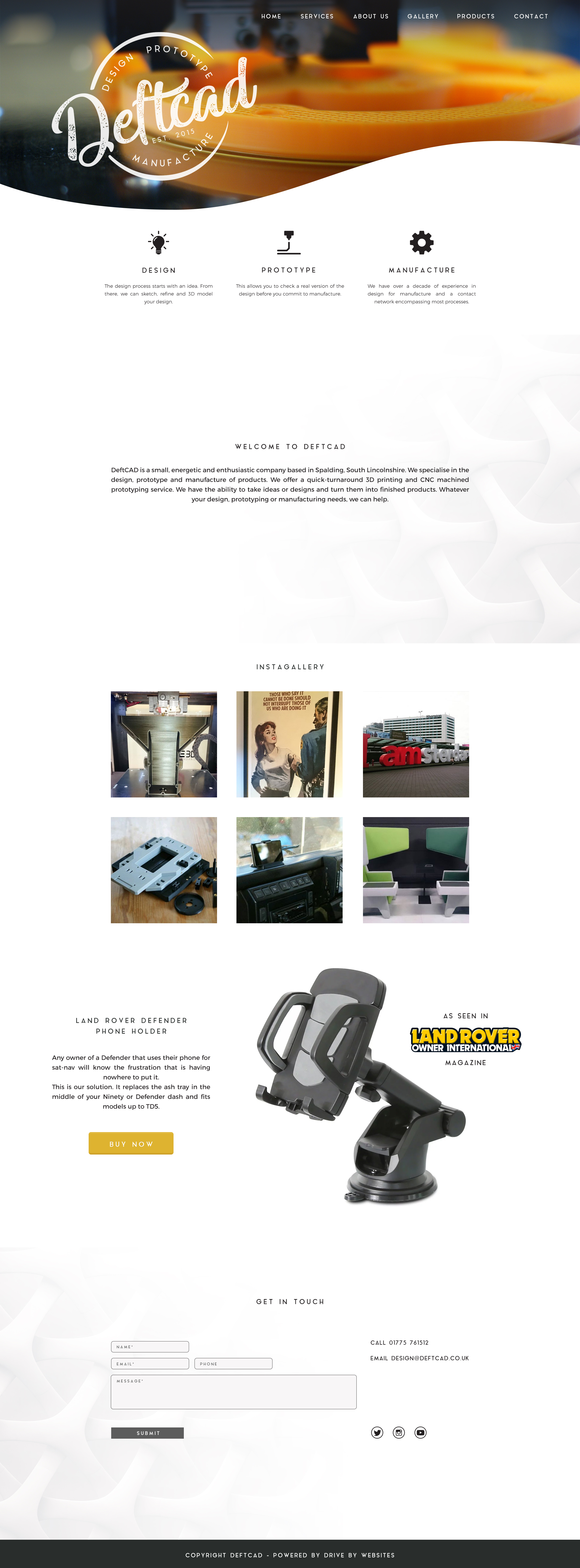DeftCAD web design 2 DeftCAD web design 2