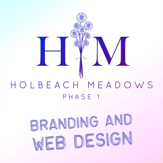 Holbeach meadows branding and web design