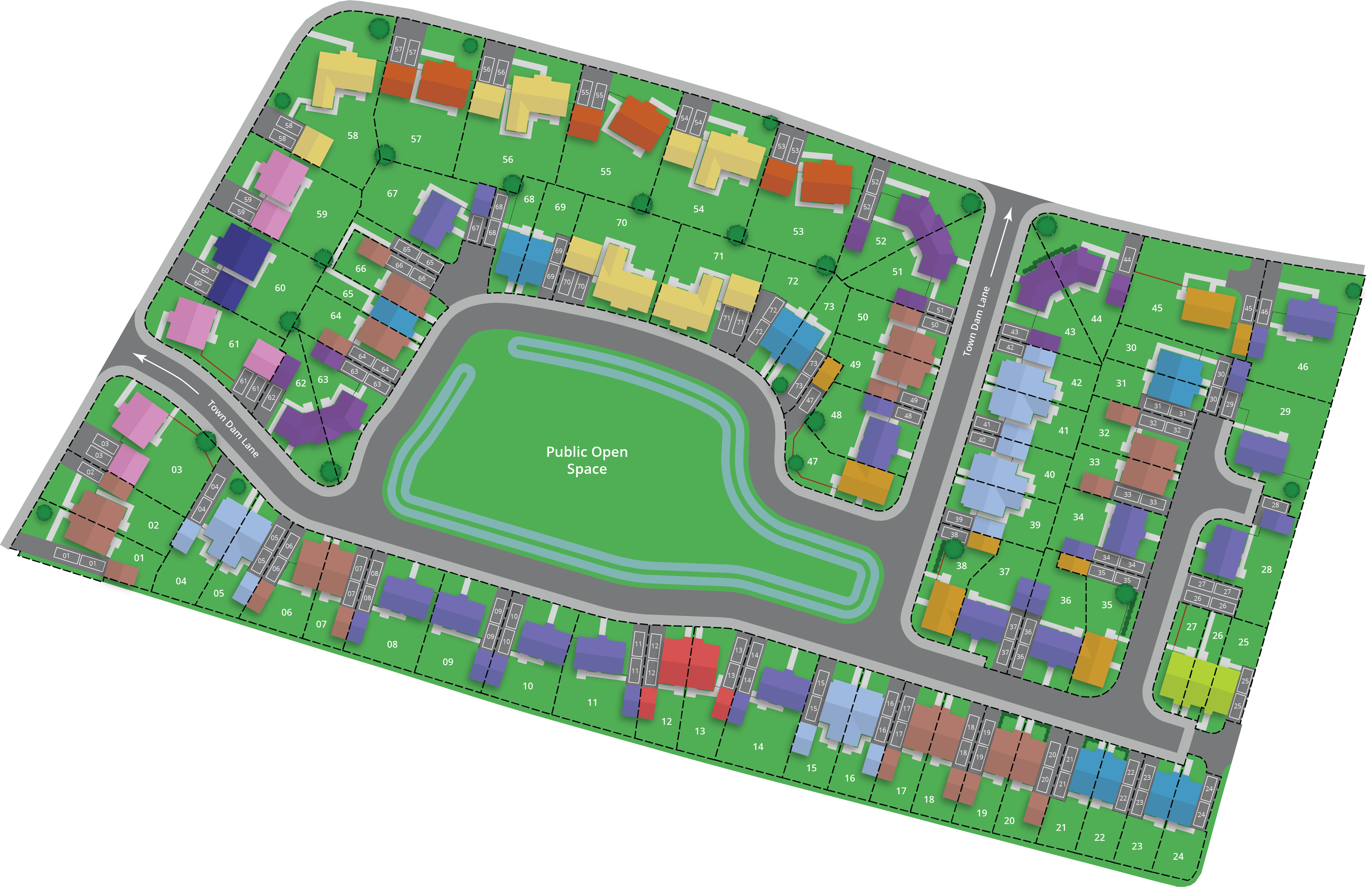 donington site plan